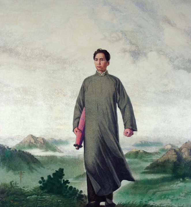 毛主席去安源